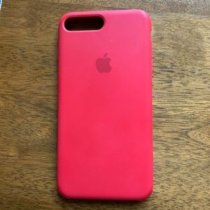 iPhone 8 Plus original apple silicone case.